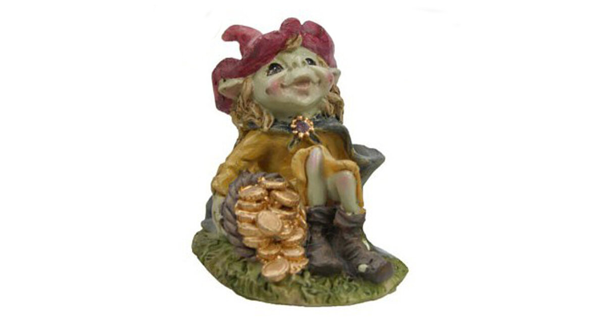 Figurine Elfe De La Forêt Swing - Statue Résine Suspendue Main Pour Jardin Et Maison